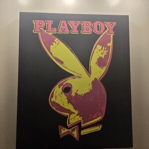 PLAYBOY Black and Yellow Art Piece